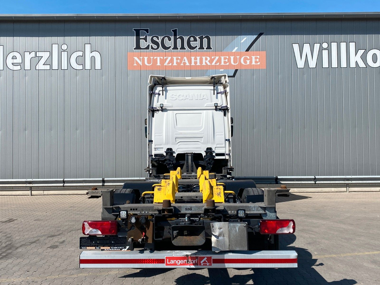 Scania R 450 B 6x2*4 BDF|Retarder*AHK*Lift*SDG Wechsler - Containertransporter/ Wissellaadbak vrachtwagen: afbeelding 4 Scania R 450 B 6x2*4 BDF|Retarder*AHK*Lift*SDG Wechsler - Containertransporter/ Wissellaadbak vrachtwagen: afbeelding 4