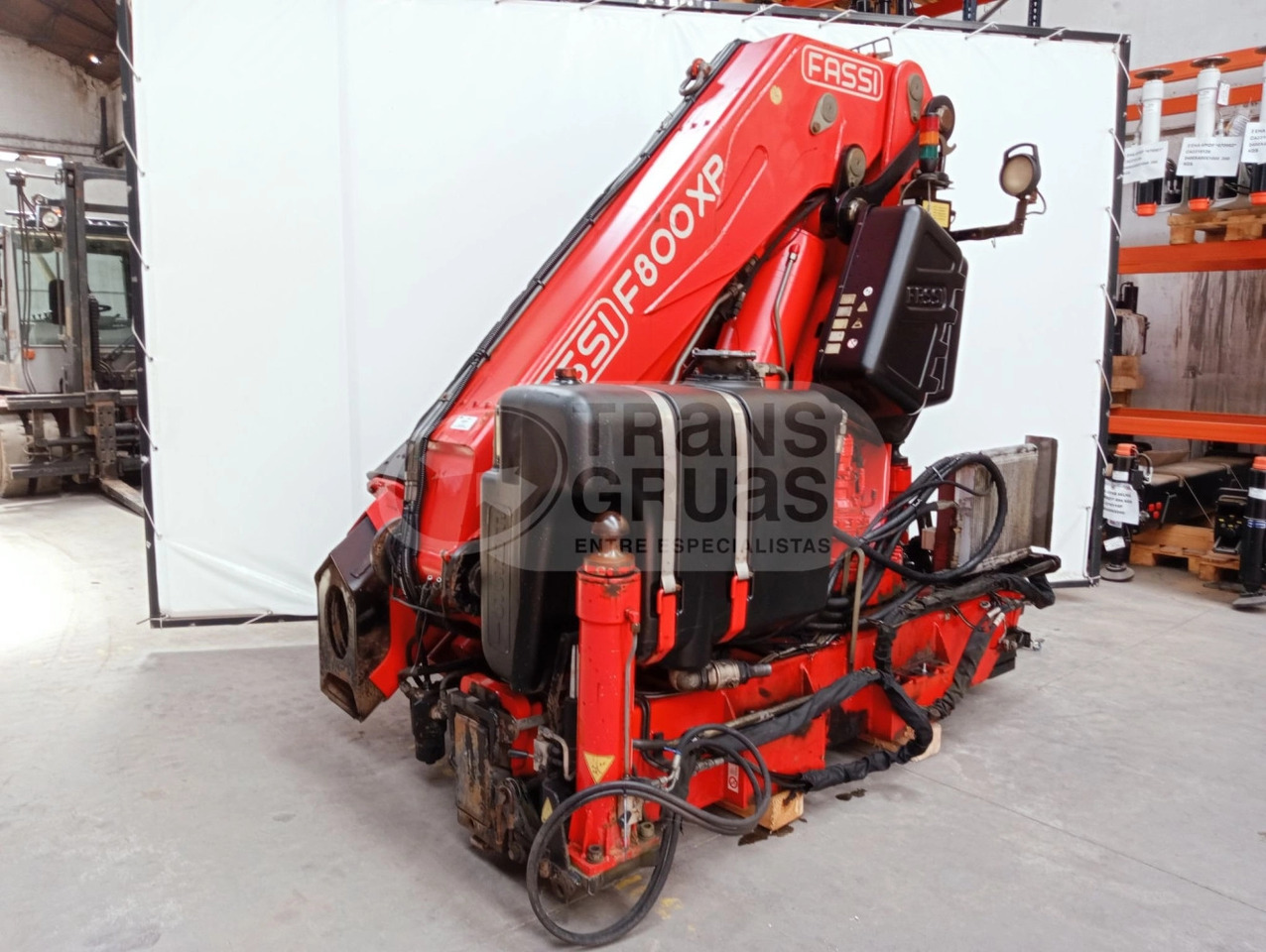 Grúa Fassi F800AXP.26 - Autolaadkraan voor Vrachtwagen: afbeelding 2 Grúa Fassi F800AXP.26 - Autolaadkraan voor Vrachtwagen: afbeelding 2
