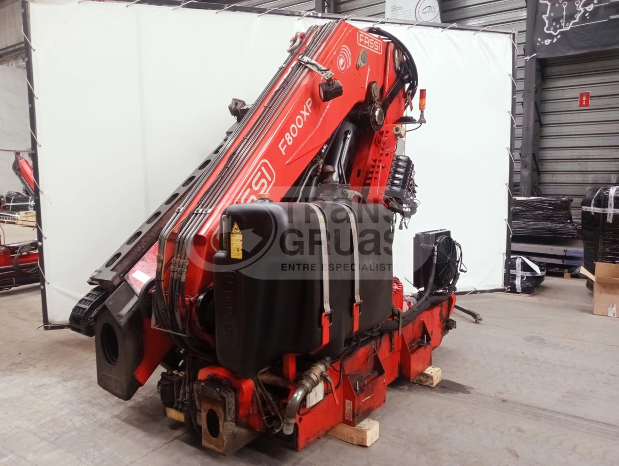 Grúa Fassi F800BXP.26 - Autolaadkraan voor Vrachtwagen: afbeelding 1 Grúa Fassi F800BXP.26 - Autolaadkraan voor Vrachtwagen: afbeelding 1