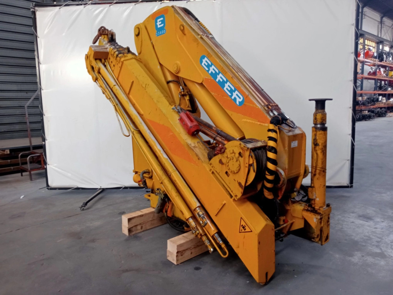 Grúa hidráulica Effer 33600 6S - Autolaadkraan: afbeelding 2 Grúa hidráulica Effer 33600 6S - Autolaadkraan: afbeelding 2