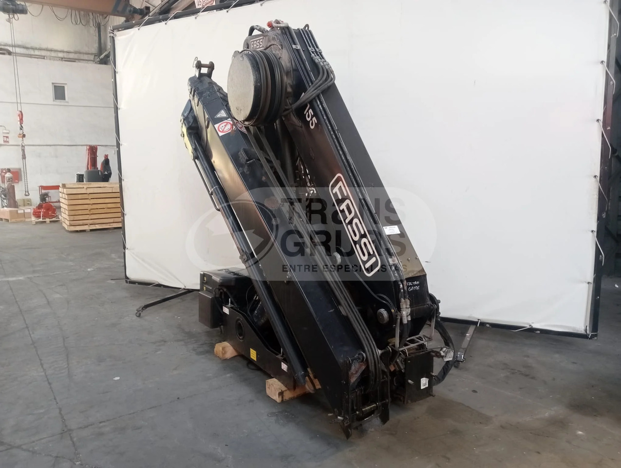 Grúa hidráulica Fassi F155A.2.23 E-DYNAMIC - Autolaadkraan: afbeelding 3 Grúa hidráulica Fassi F155A.2.23 E-DYNAMIC - Autolaadkraan: afbeelding 3