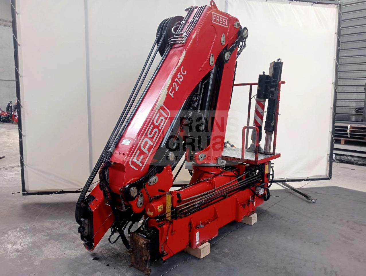 Grúa hidráulica Fassi F215AC.2.24 - Autolaadkraan: afbeelding 2 Grúa hidráulica Fassi F215AC.2.24 - Autolaadkraan: afbeelding 2