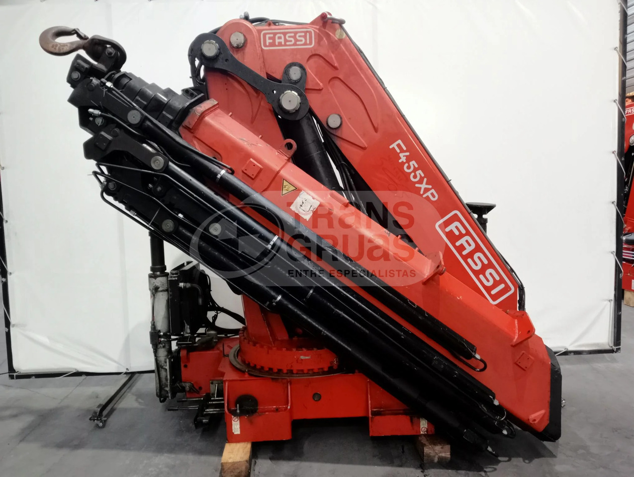 Grúa hidráulica Fassi F455AXP.28 - Autolaadkraan: afbeelding 1 Grúa hidráulica Fassi F455AXP.28 - Autolaadkraan: afbeelding 1