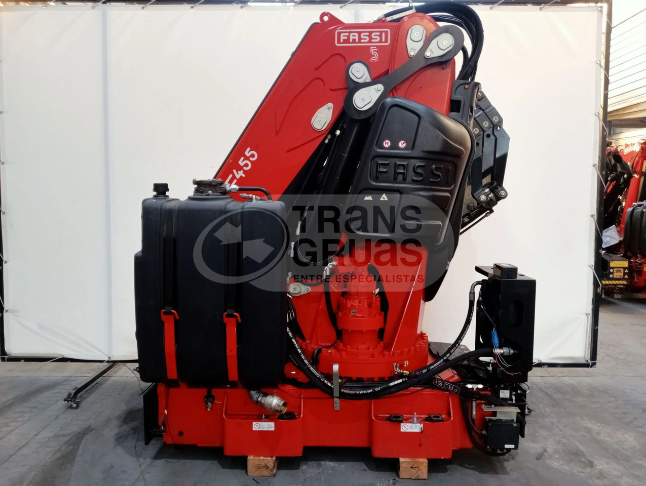 Grúa hidráulica Fassi F455RA.2.26 E-DYNAMIC - Autolaadkraan: afbeelding 1 Grúa hidráulica Fassi F455RA.2.26 E-DYNAMIC - Autolaadkraan: afbeelding 1