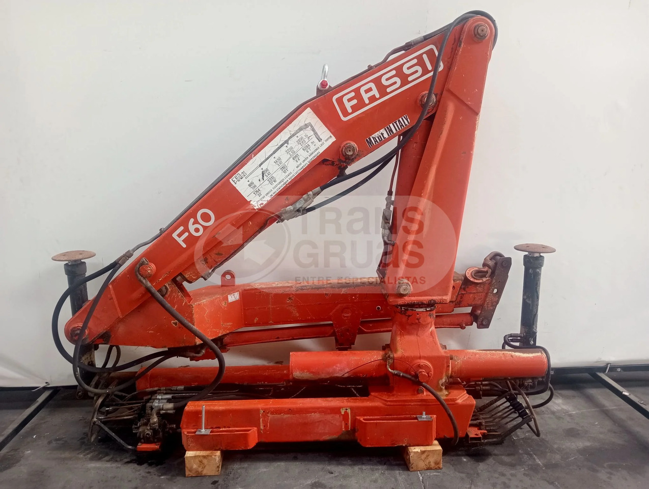 Grúa hidráulica Fassi F60.21 - Autolaadkraan: afbeelding 1 Grúa hidráulica Fassi F60.21 - Autolaadkraan: afbeelding 1