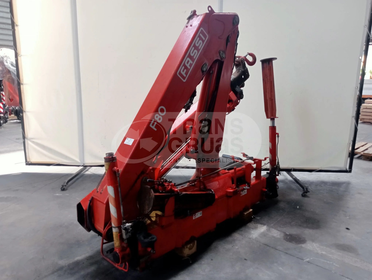 Grúa hidráulica Fassi F80A.22 - Autolaadkraan: afbeelding 4 Grúa hidráulica Fassi F80A.22 - Autolaadkraan: afbeelding 4