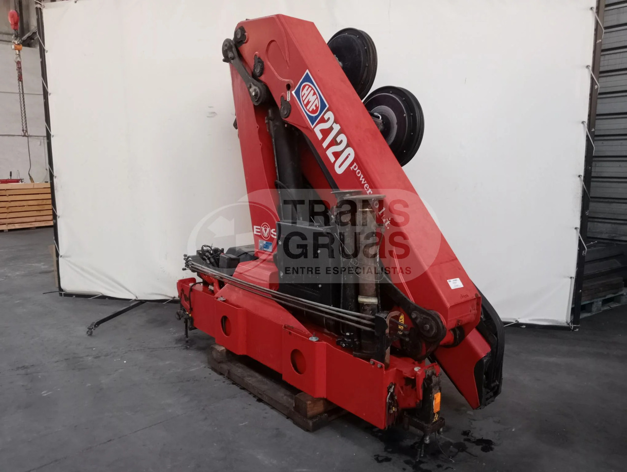 Grúa hidráulica HMF 2120 K4 - Autolaadkraan: afbeelding 3 Grúa hidráulica HMF 2120 K4 - Autolaadkraan: afbeelding 3