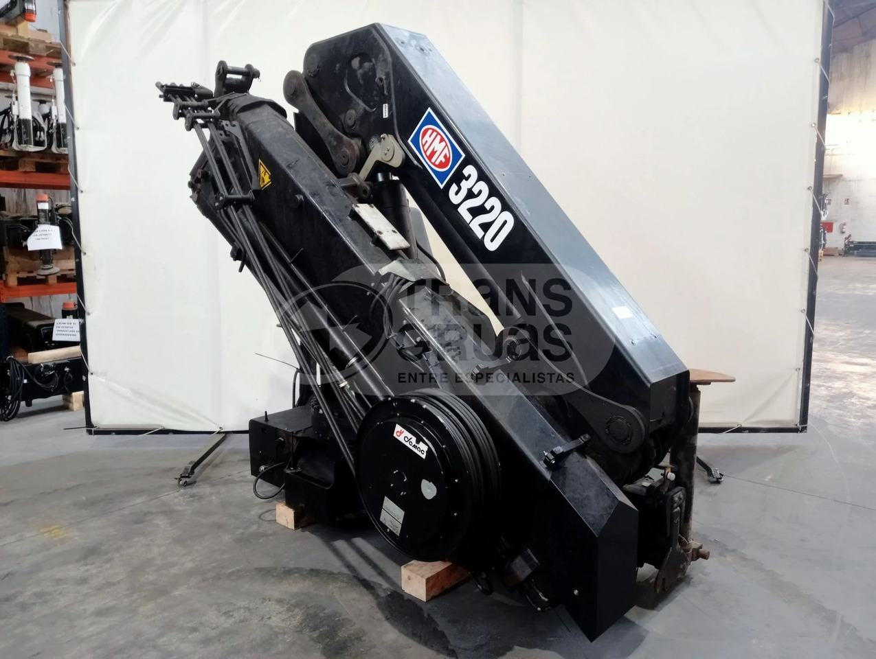 Grúa hidráulica HMF 3220 K5 - Autolaadkraan: afbeelding 3 Grúa hidráulica HMF 3220 K5 - Autolaadkraan: afbeelding 3