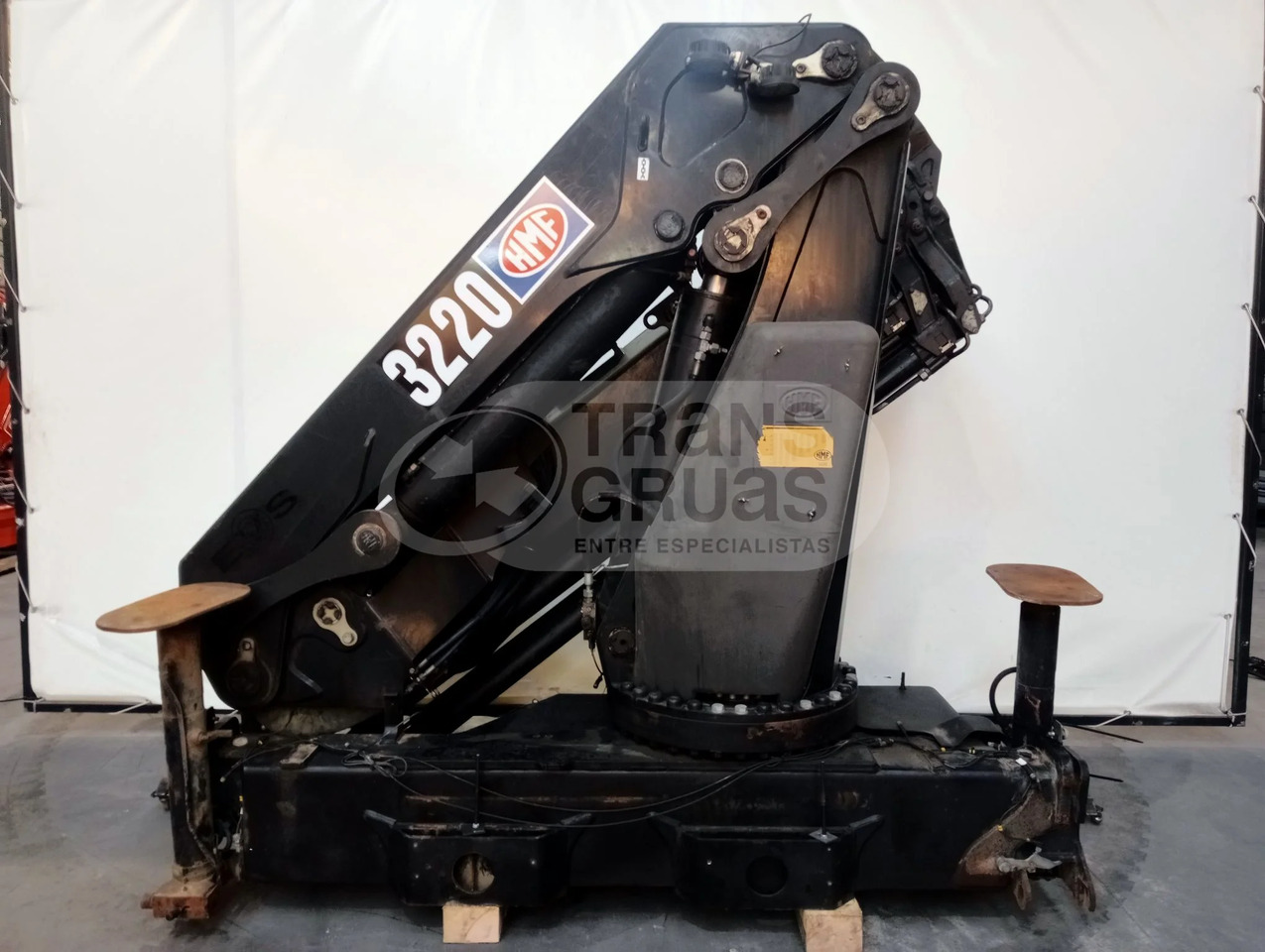 Grúa hidráulica HMF 3220 K5 - Autolaadkraan: afbeelding 2 Grúa hidráulica HMF 3220 K5 - Autolaadkraan: afbeelding 2