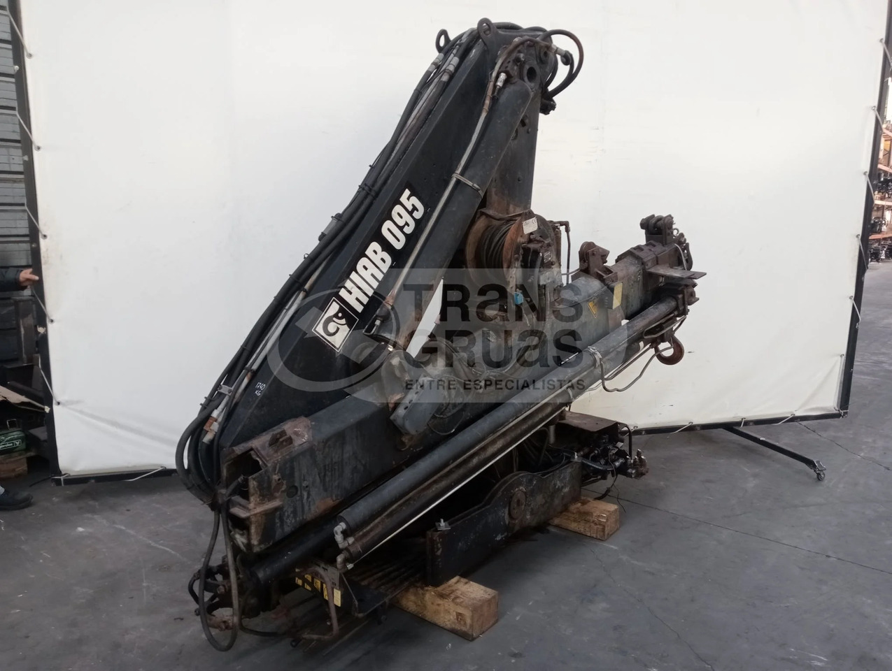 Grúa hidráulica Hiab 095-3 - Autolaadkraan: afbeelding 3 Grúa hidráulica Hiab 095-3 - Autolaadkraan: afbeelding 3