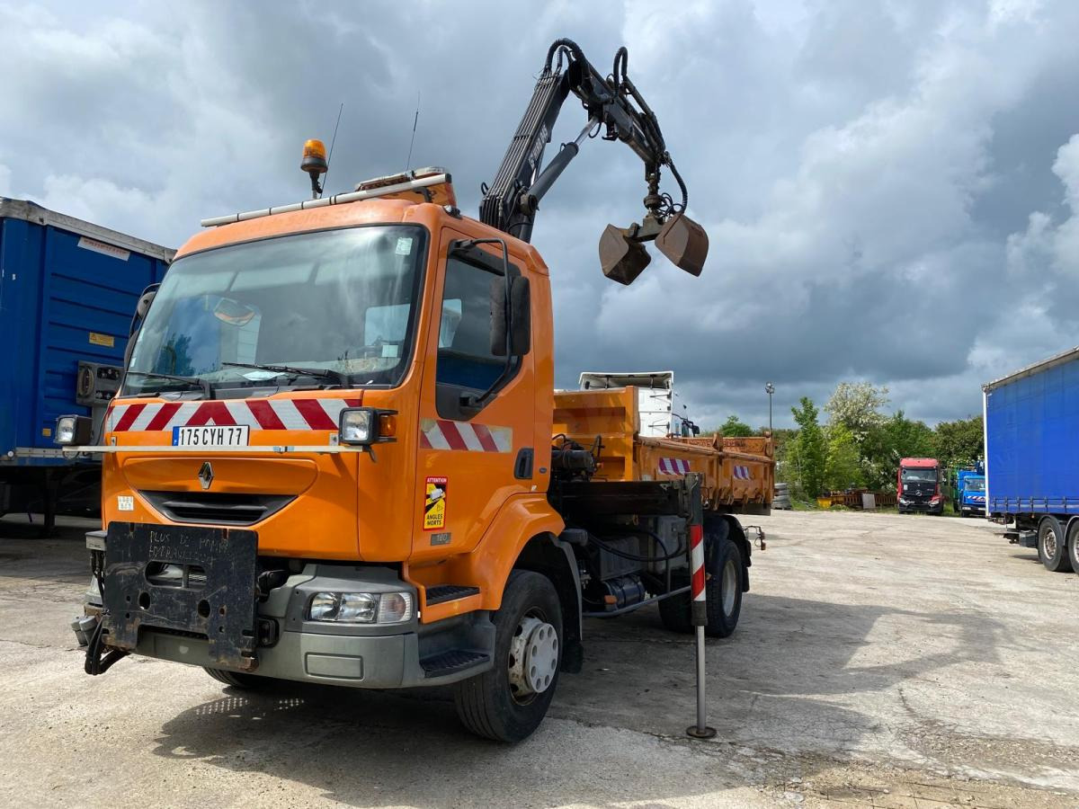 Renault Midlum 180 - Kipper vrachtwagen, Kraanwagen: afbeelding 4 Renault Midlum 180 - Kipper vrachtwagen, Kraanwagen: afbeelding 4