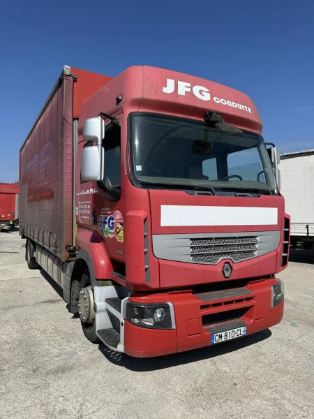 Renault Premium 450 - Schuifzeilen vrachtwagen: afbeelding 1 Renault Premium 450 - Schuifzeilen vrachtwagen: afbeelding 1