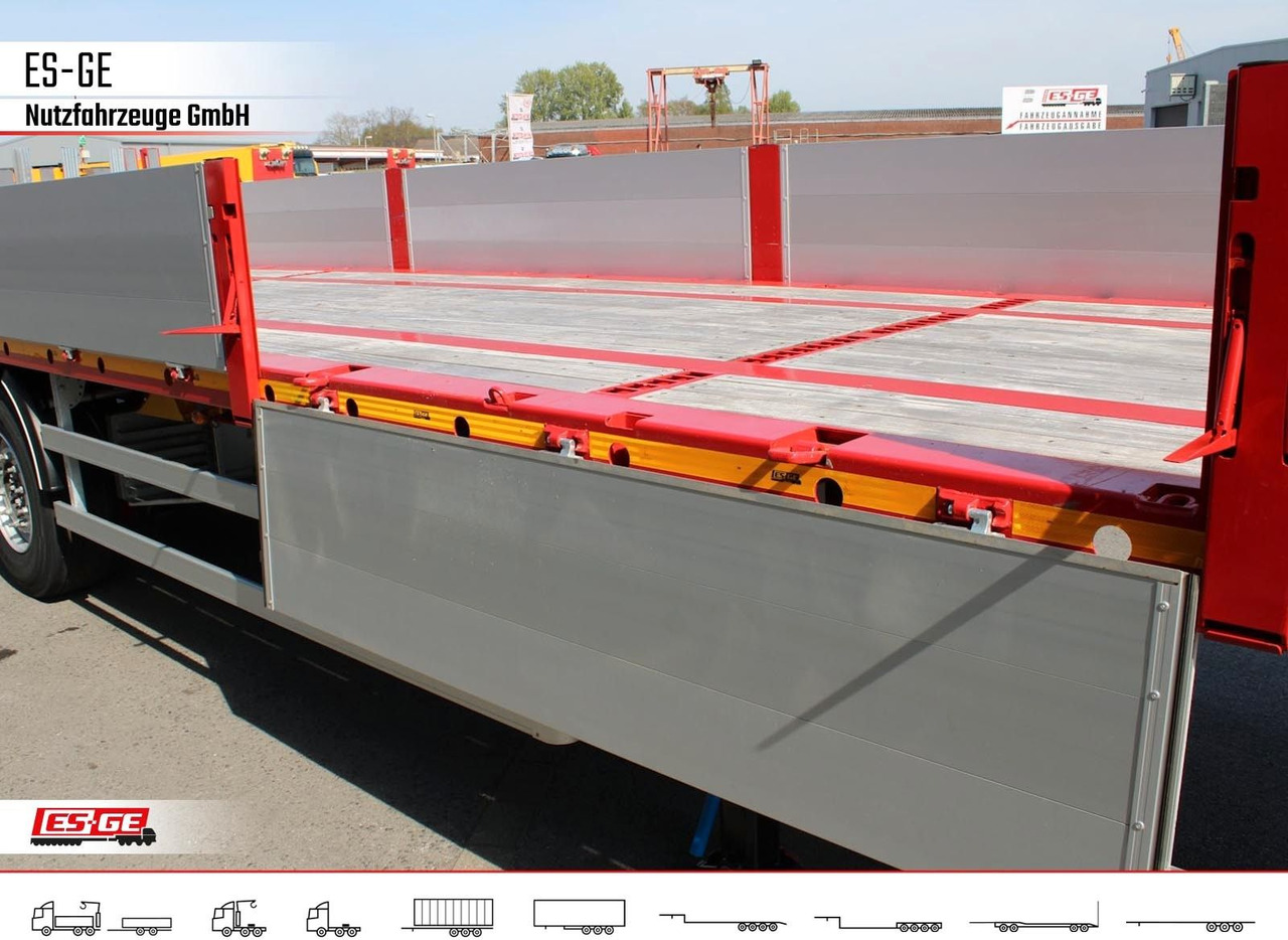 ES-GE 3-Achs Sattelanhänger -Bordwände - Vlakke/ Open oplegger: afbeelding 3 ES-GE 3-Achs Sattelanhänger -Bordwände - Vlakke/ Open oplegger: afbeelding 3