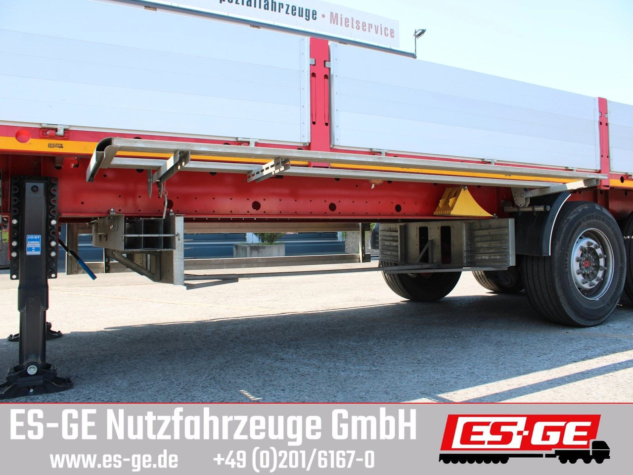 ES-GE 3-Achs Sattelanhänger -Bordwände ES-GE 3-Achs Sattelanhänger -Bordwände - Vlakke/ Open oplegger: afbeelding 5 ES-GE 3-Achs Sattelanhänger -Bordwände ES-GE 3-Achs Sattelanhänger -Bordwände - Vlakke/ Open oplegger: afbeelding 5
