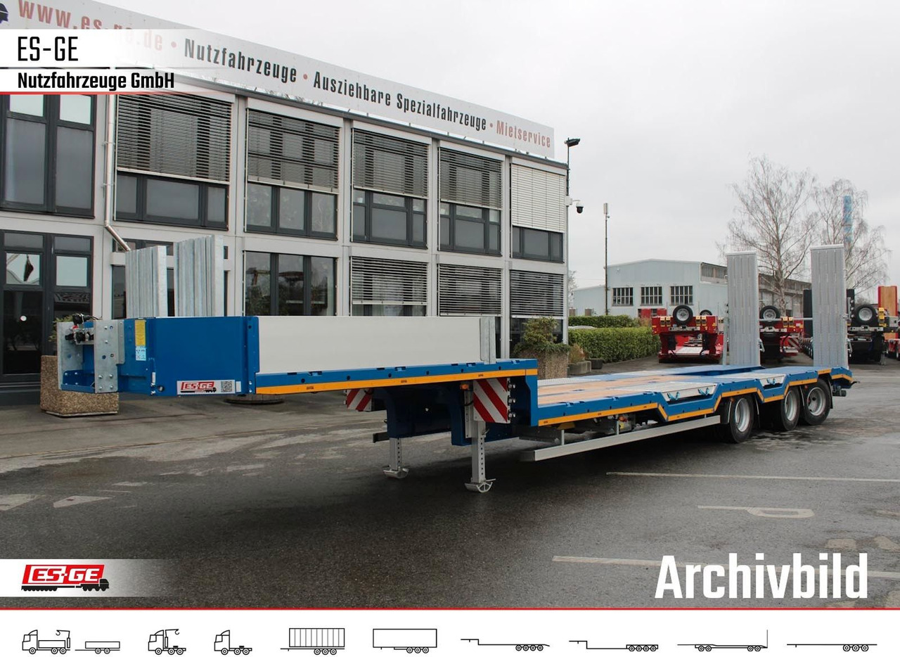 ES-GE 3-Achs-Satteltieflader - Radmulden - Dieplader oplegger: afbeelding 2 ES-GE 3-Achs-Satteltieflader - Radmulden - Dieplader oplegger: afbeelding 2