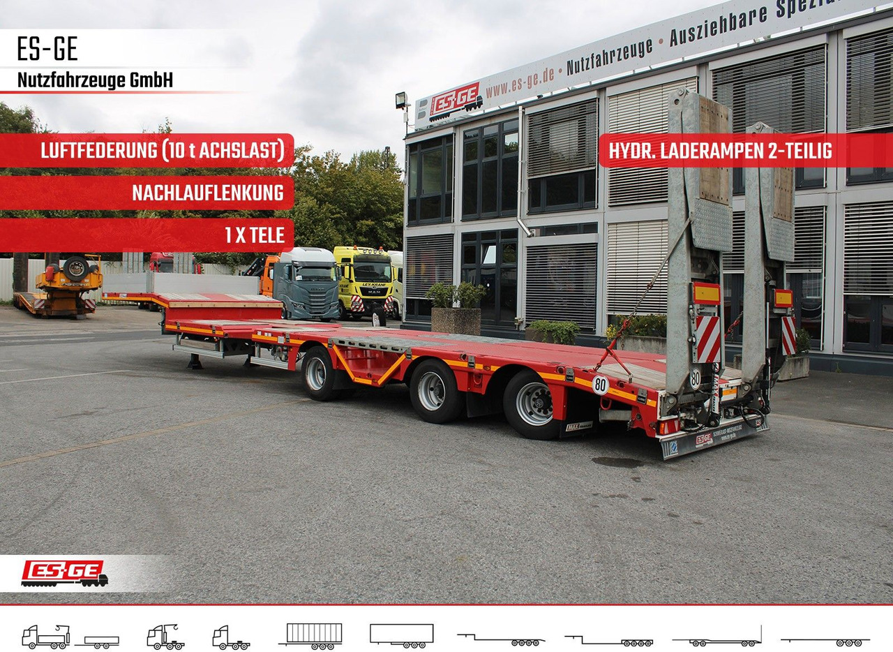 Faymonville MAX Trailer MAX100 Semi-Tieflader Radmulden - Dieplader oplegger: afbeelding 1 Faymonville MAX Trailer MAX100 Semi-Tieflader Radmulden - Dieplader oplegger: afbeelding 1