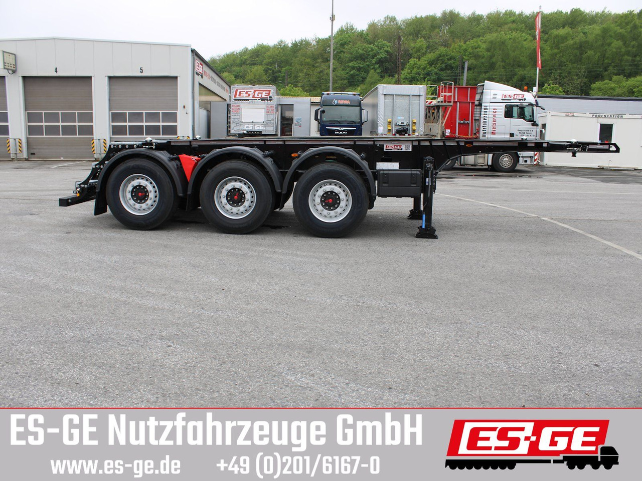 Kögel PORT 20 TANKPLEX Containerchassis - Containertransporter/ Wissellaadbak oplegger: afbeelding 5 Kögel PORT 20 TANKPLEX Containerchassis - Containertransporter/ Wissellaadbak oplegger: afbeelding 5