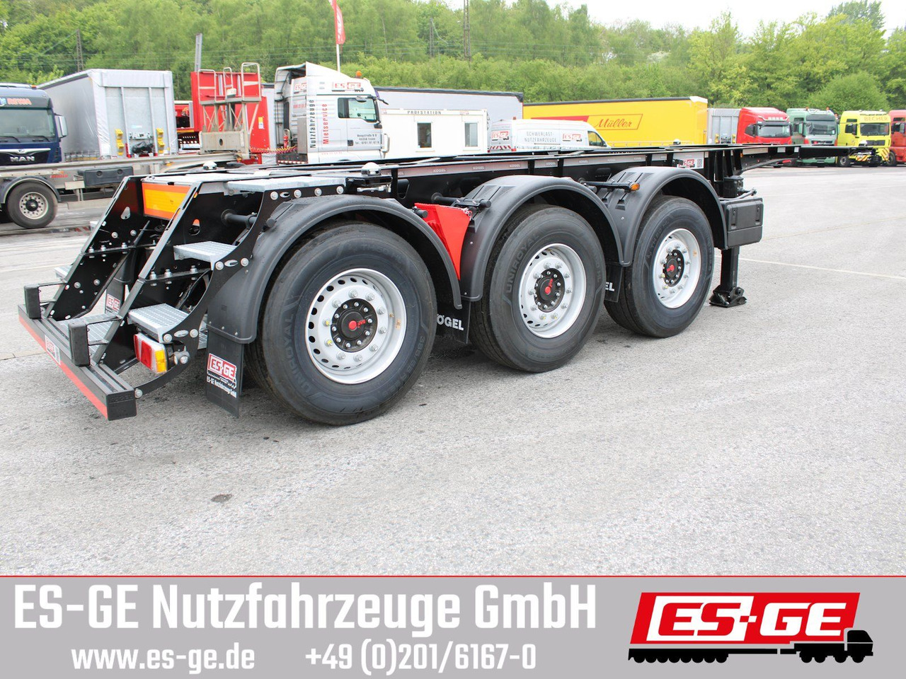 Kögel PORT 20 TANKPLEX Containerchassis - Containertransporter/ Wissellaadbak oplegger: afbeelding 3 Kögel PORT 20 TANKPLEX Containerchassis - Containertransporter/ Wissellaadbak oplegger: afbeelding 3