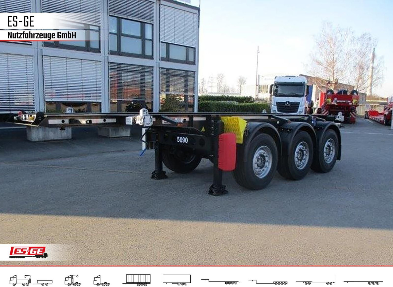 Krone 3-Achs-Containerchassis 20' - Containertransporter/ Wissellaadbak oplegger: afbeelding 1 Krone 3-Achs-Containerchassis 20' - Containertransporter/ Wissellaadbak oplegger: afbeelding 1