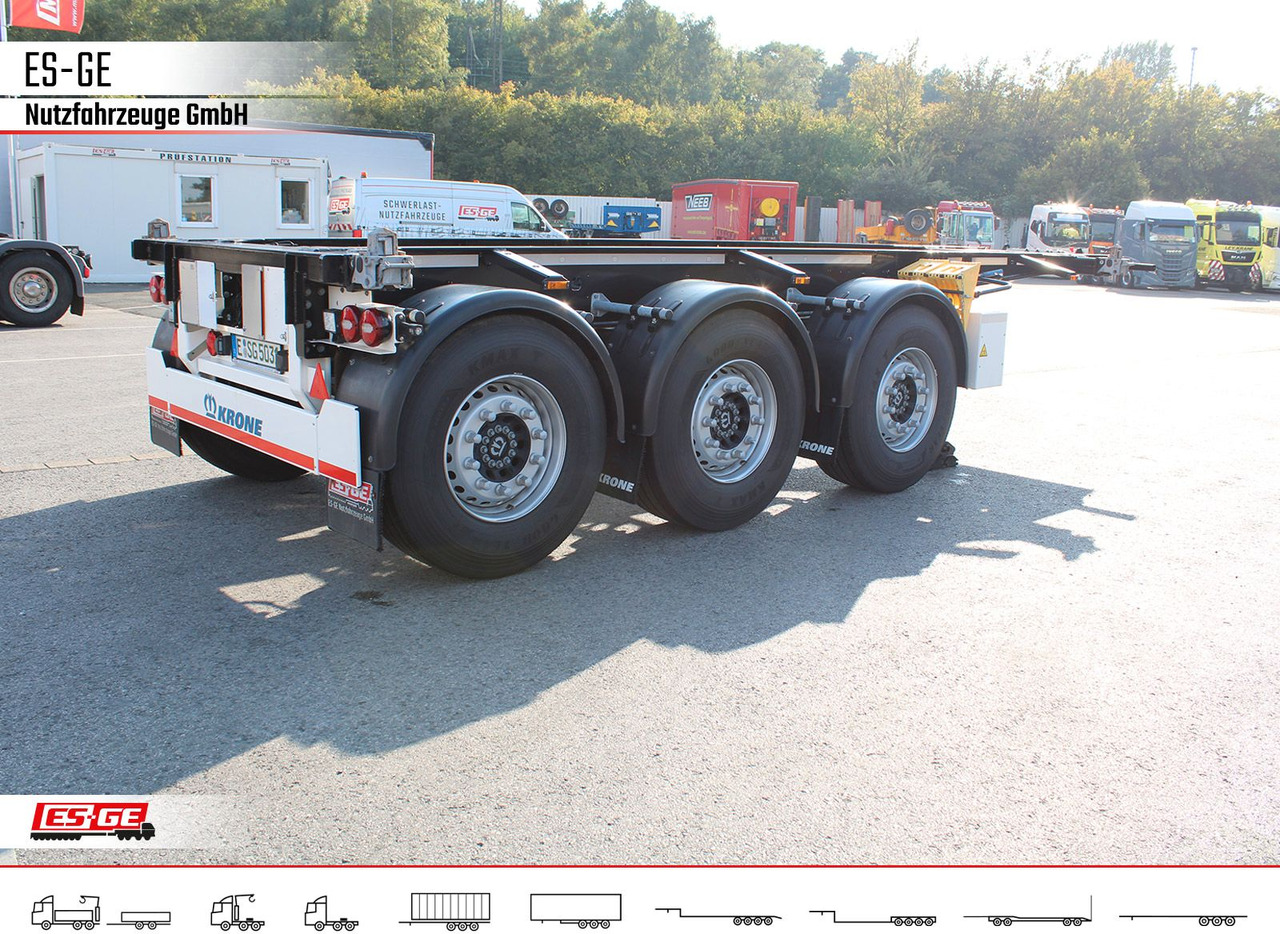 Krone Box Liner 3-Achs-Containerchassis 20' - Containertransporter/ Wissellaadbak oplegger: afbeelding 4 Krone Box Liner 3-Achs-Containerchassis 20' - Containertransporter/ Wissellaadbak oplegger: afbeelding 4