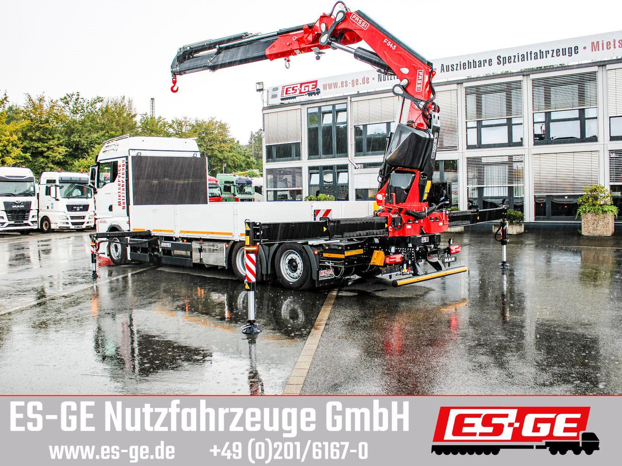 MAN TGX 26.480 6x2-4 LL CH mit Fassi F545RA.2.26 - Vrachtwagen met open laadbak, Kraanwagen: afbeelding 2 MAN TGX 26.480 6x2-4 LL CH mit Fassi F545RA.2.26 - Vrachtwagen met open laadbak, Kraanwagen: afbeelding 2
