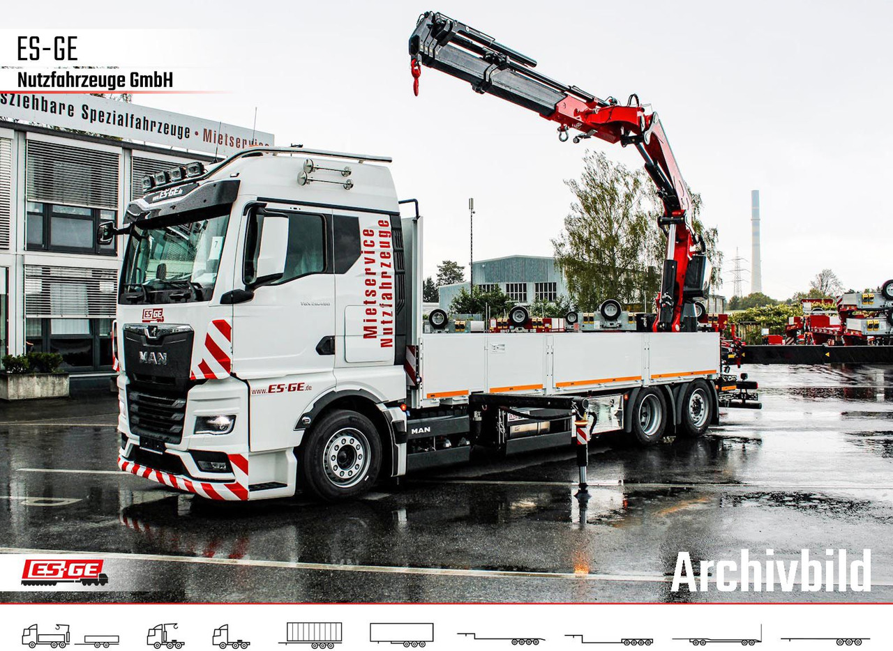 MAN TGX 26.480 6x2-4 LL CH mit Fassi F545RA.2.26 - Vrachtwagen met open laadbak, Kraanwagen: afbeelding 1 MAN TGX 26.480 6x2-4 LL CH mit Fassi F545RA.2.26 - Vrachtwagen met open laadbak, Kraanwagen: afbeelding 1