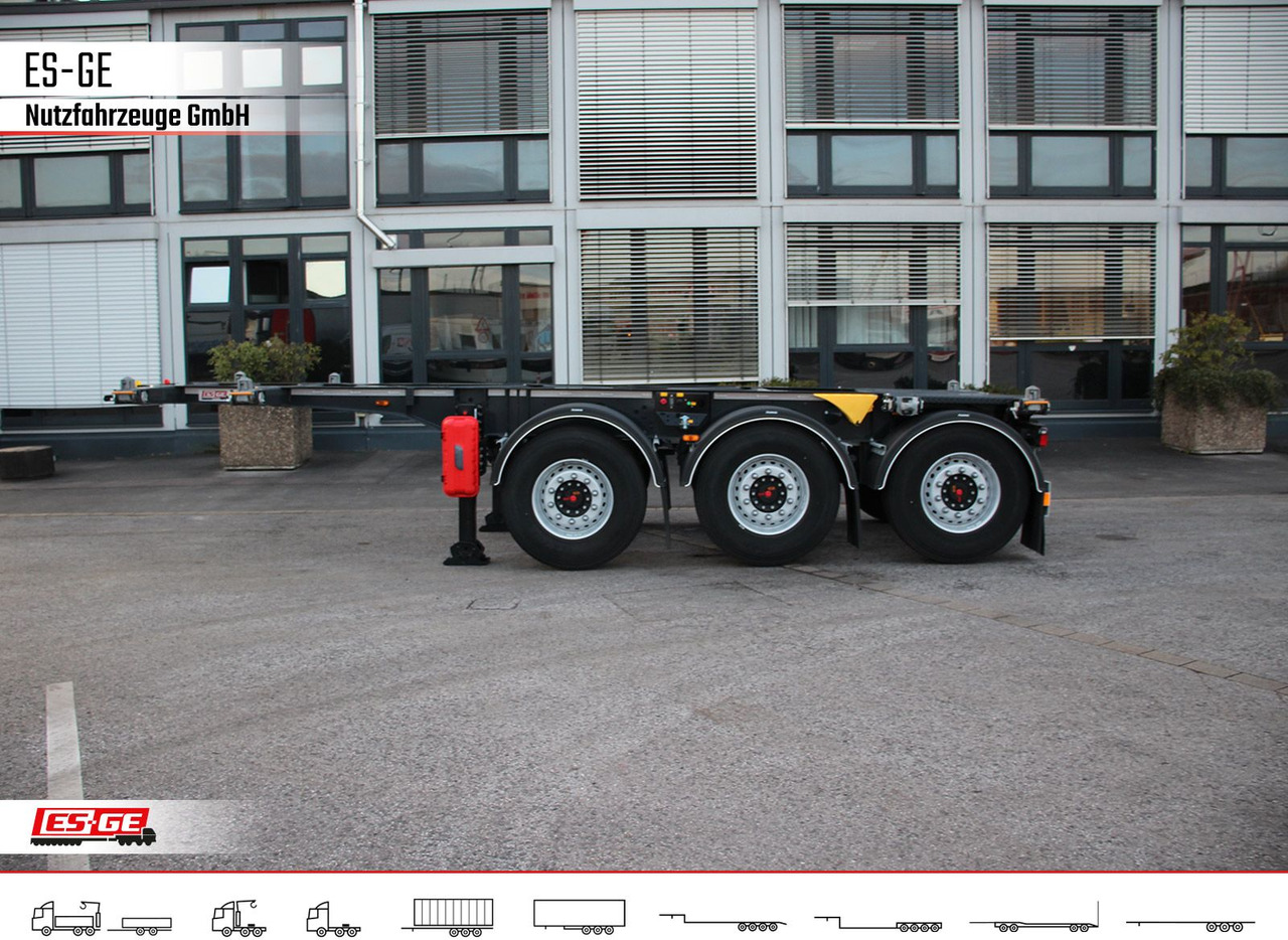 Wielton Containerchassis 20ft - Containertransporter/ Wissellaadbak oplegger: afbeelding 1 Wielton Containerchassis 20ft - Containertransporter/ Wissellaadbak oplegger: afbeelding 1