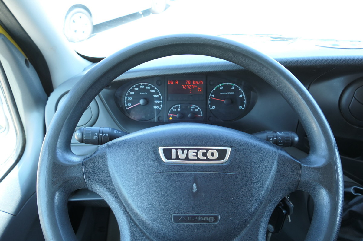 Bestelwagen gesloten laadbak IVECO Daily 35 S11 C30C AUTOMATIK KAMERA Regale LUFT D: afbeelding 11