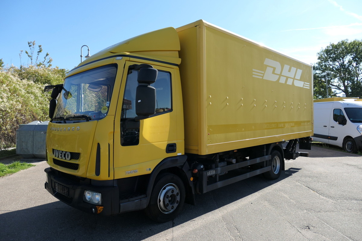 IVECO EuroCargo ML 75 E 16 P LBW LUFT AUTOMATIK COC EU - Bestelwagen gesloten laadbak: afbeelding 1 IVECO EuroCargo ML 75 E 16 P LBW LUFT AUTOMATIK COC EU - Bestelwagen gesloten laadbak: afbeelding 1