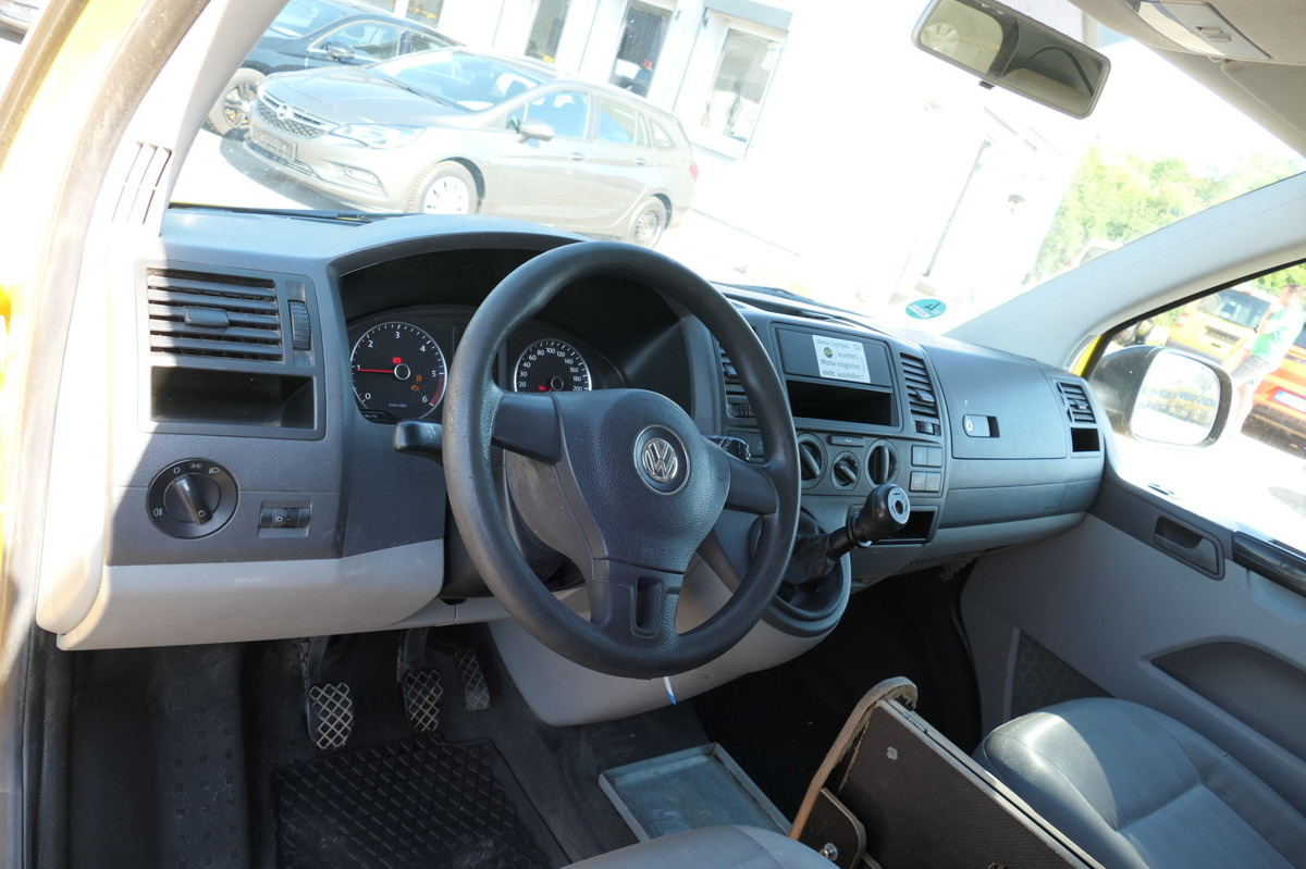 Kleine bestelwagen VW T5 Transporter 2.0 TDI 2-SITZER EURO-5 2xSCHIEBE: afbeelding 10
