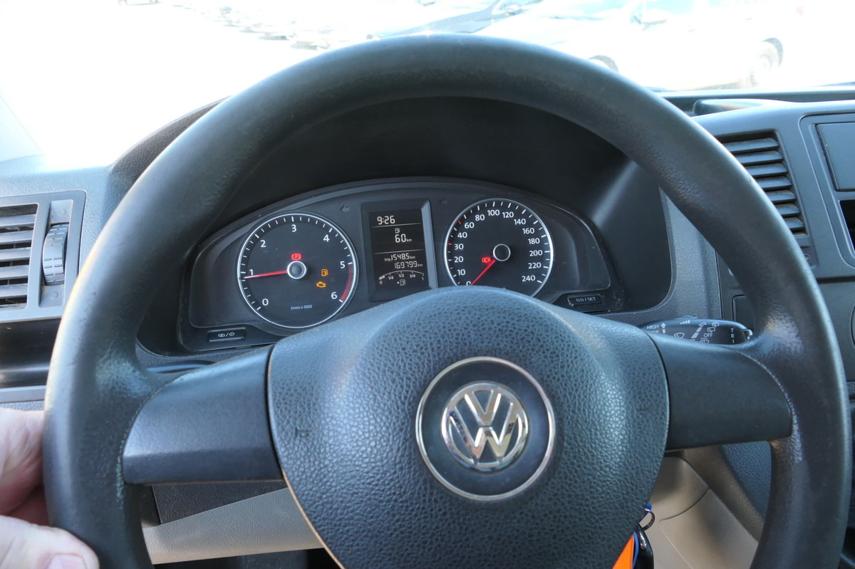 Kleine bestelwagen VW T5 Transporter 2.0 TDI 2-SITZER EURO-5 2xSCHIEBE: afbeelding 12