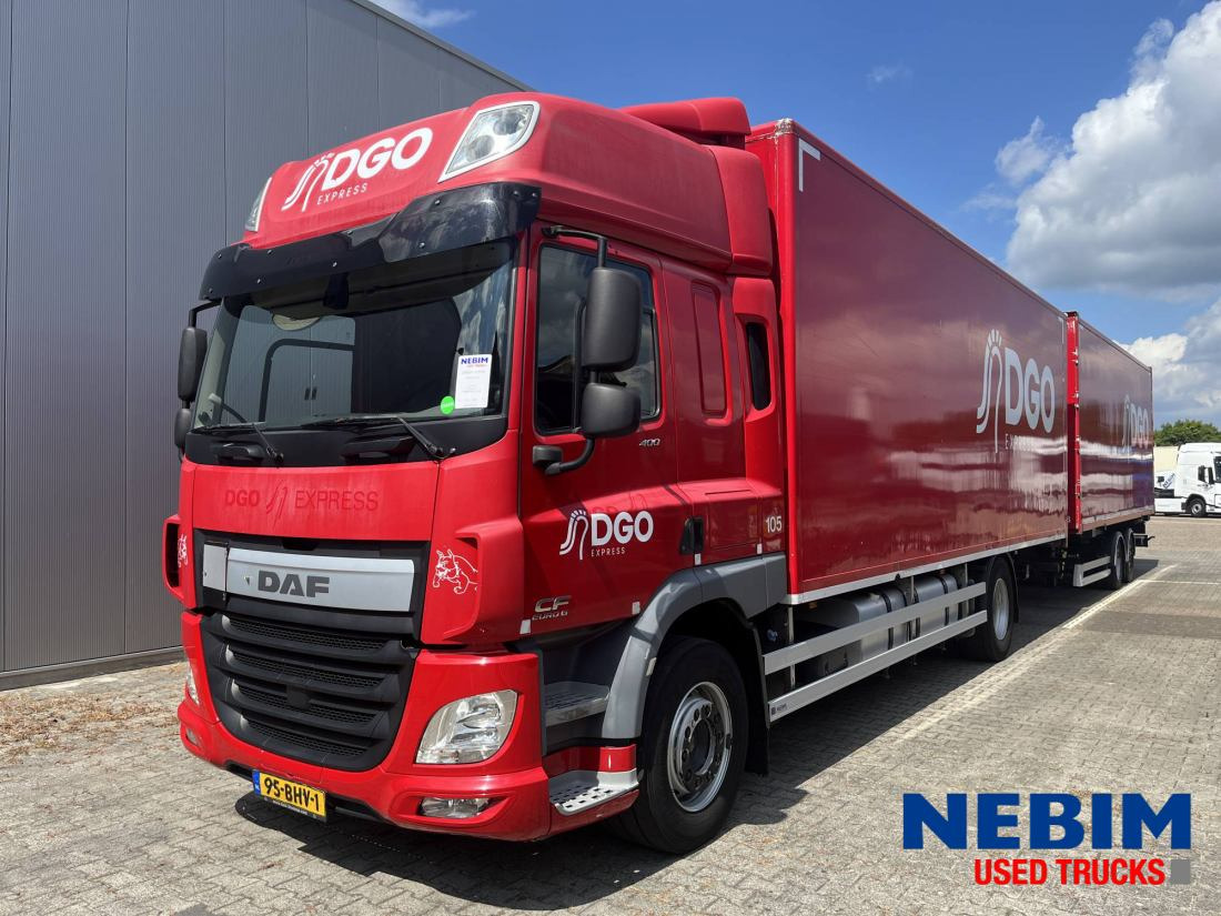 DAF CF 400 4X2 + Wecon Trailer - Bakwagen: afbeelding 1 DAF CF 400 4X2 + Wecon Trailer - Bakwagen: afbeelding 1