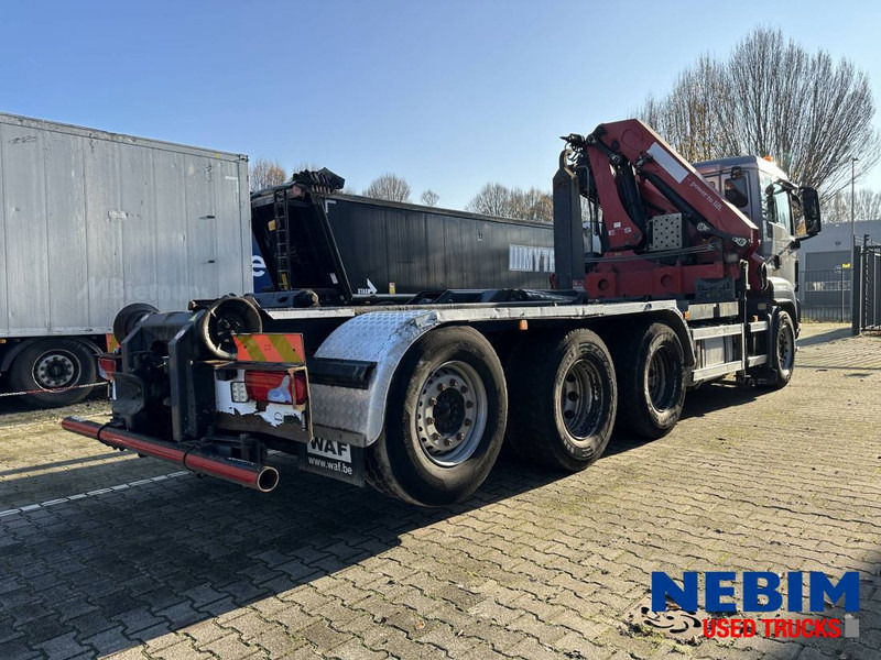 Haakarmsysteem vrachtwagen, Kraanwagen MAN TGS 420 8x4 TRIPLE - HMF 2620 K5 - 22,7t/m CRANE / KRAN: afbeelding 8 Haakarmsysteem vrachtwagen, Kraanwagen MAN TGS 420 8x4 TRIPLE - HMF 2620 K5 - 22,7t/m CRANE / KRAN: afbeelding 8