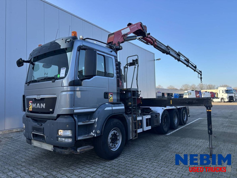 MAN TGS 420 8x4 TRIPLE - HMF 2620 K5 - 22,7t/m CRANE / KRAN - Haakarmsysteem vrachtwagen, Kraanwagen: afbeelding 1 MAN TGS 420 8x4 TRIPLE - HMF 2620 K5 - 22,7t/m CRANE / KRAN - Haakarmsysteem vrachtwagen, Kraanwagen: afbeelding 1