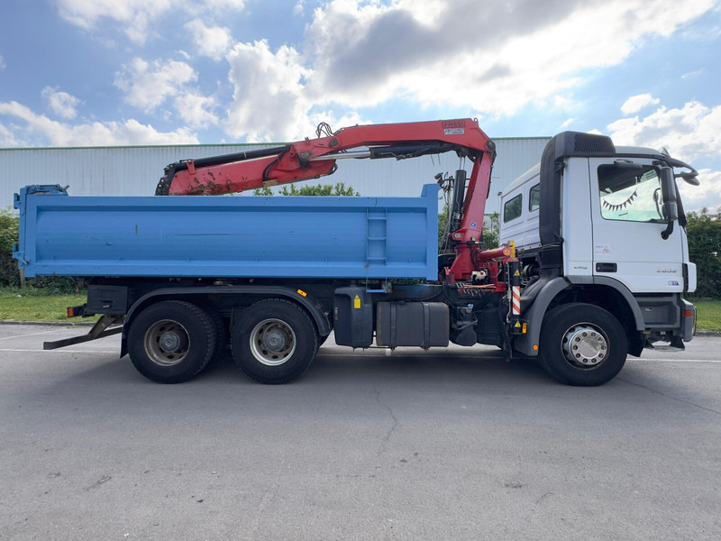 Mercedes-Benz ACTROS 2632 - Kipper vrachtwagen, Kraanwagen: afbeelding 2 Mercedes-Benz ACTROS 2632 - Kipper vrachtwagen, Kraanwagen: afbeelding 2