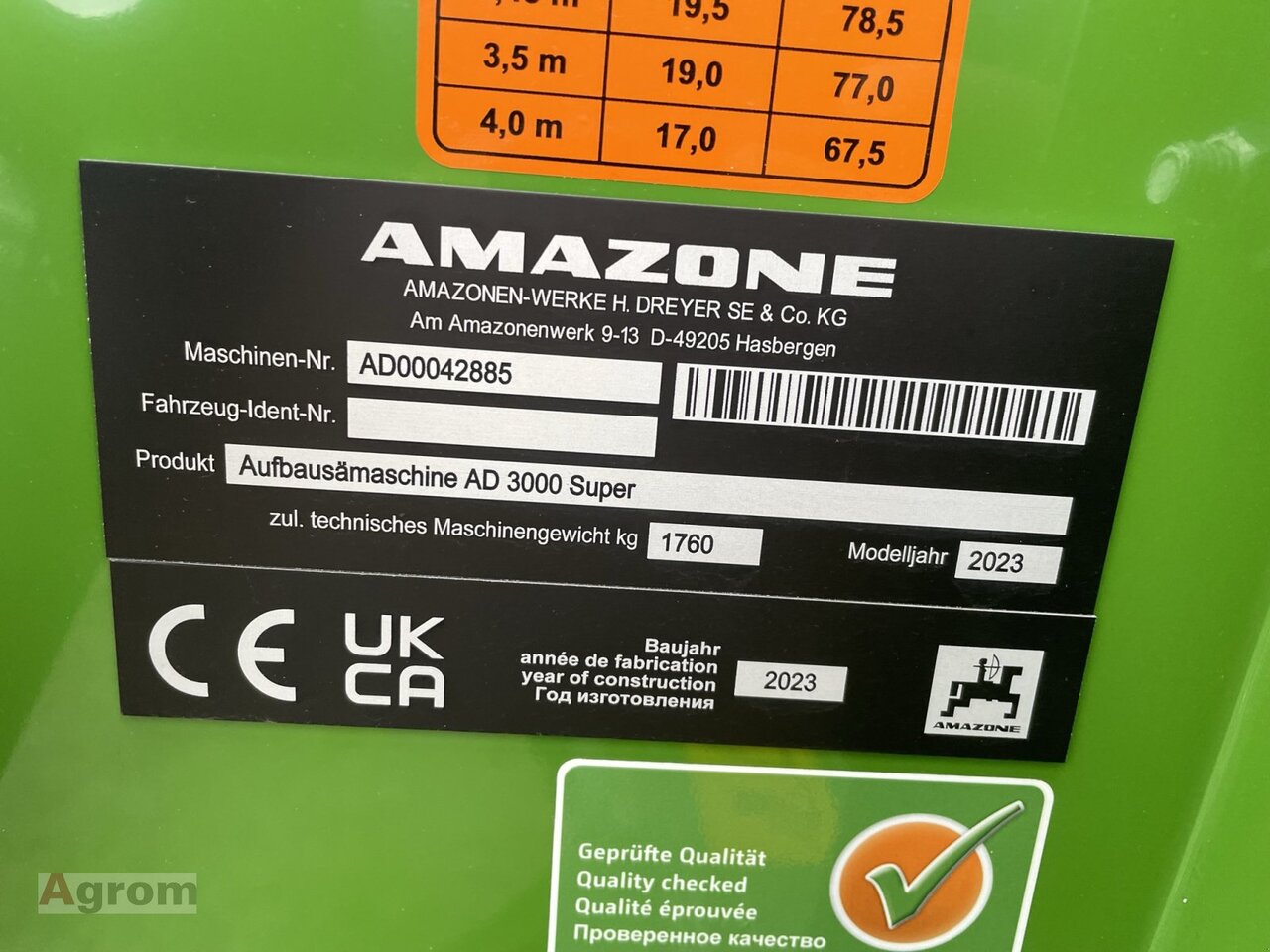 Amazone KE 3002-190 / AD 3000 Super - Zaaimachine: afbeelding 5 Amazone KE 3002-190 / AD 3000 Super - Zaaimachine: afbeelding 5
