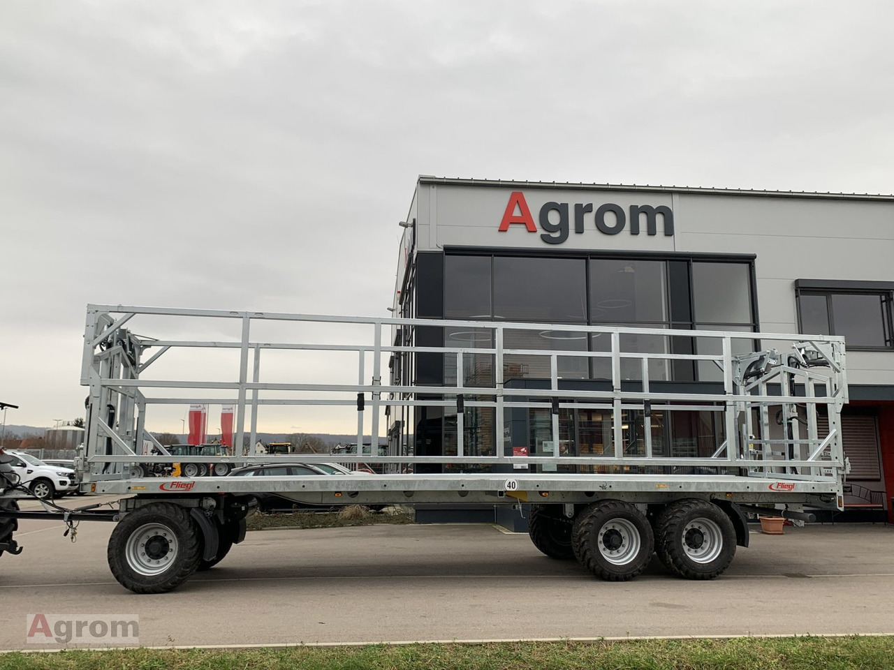 Fliegl DPW 210 BL - Platte landbouwwagen: afbeelding 2 Fliegl DPW 210 BL - Platte landbouwwagen: afbeelding 2