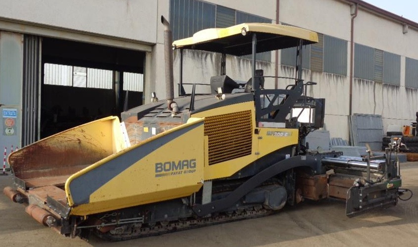 Bomag BF 800 C - Asfaltafwerkmachine: afbeelding 2 Bomag BF 800 C - Asfaltafwerkmachine: afbeelding 2