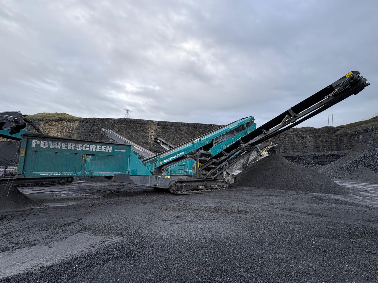 Powerscreen Chieftain 2100x - Zeefinstallatie: afbeelding 5 Powerscreen Chieftain 2100x - Zeefinstallatie: afbeelding 5