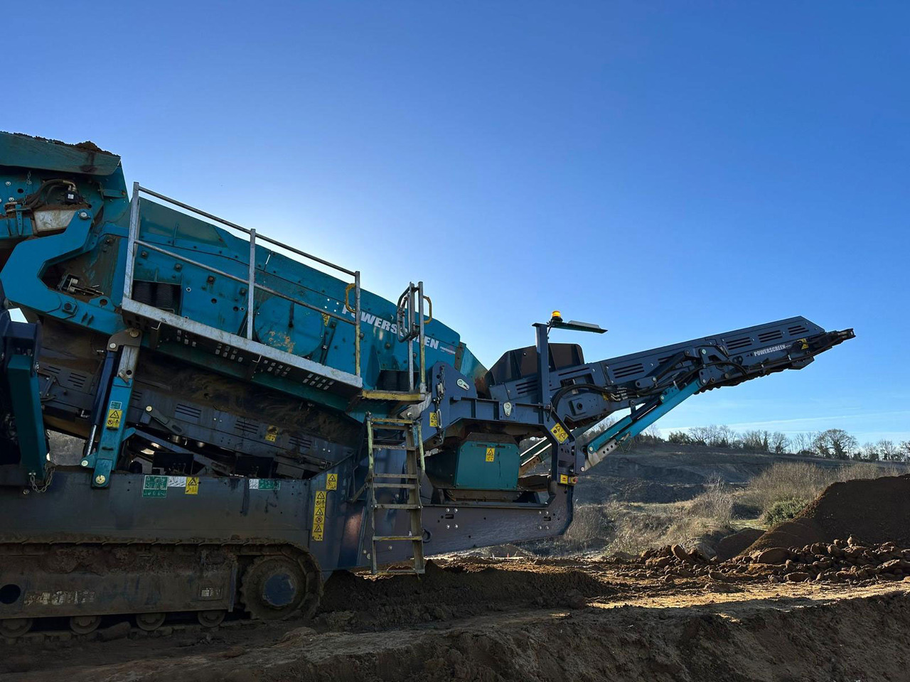 Powerscreen Warrior 1400x - Zeefinstallatie: afbeelding 4 Powerscreen Warrior 1400x - Zeefinstallatie: afbeelding 4