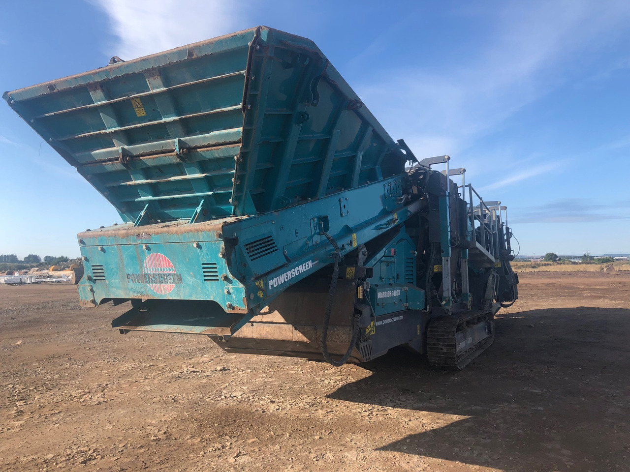 Powerscreen Warrior 1400x - Zeefinstallatie: afbeelding 4 Powerscreen Warrior 1400x - Zeefinstallatie: afbeelding 4