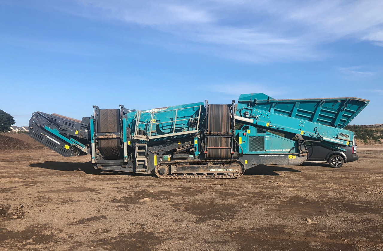 Powerscreen Warrior 1400x - Zeefinstallatie: afbeelding 1 Powerscreen Warrior 1400x - Zeefinstallatie: afbeelding 1