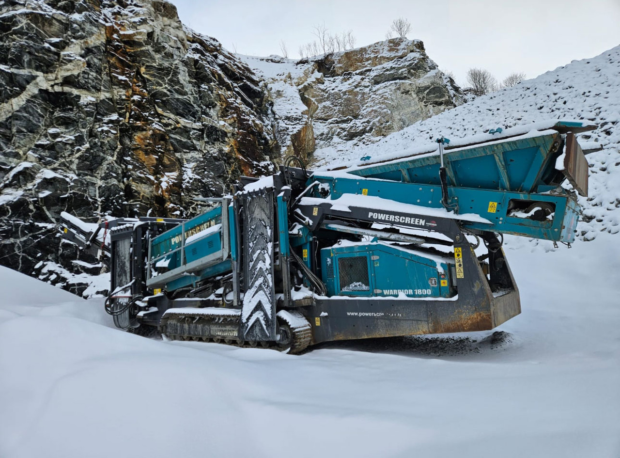 Powerscreen Warrior 1800 - Zeefinstallatie: afbeelding 4 Powerscreen Warrior 1800 - Zeefinstallatie: afbeelding 4