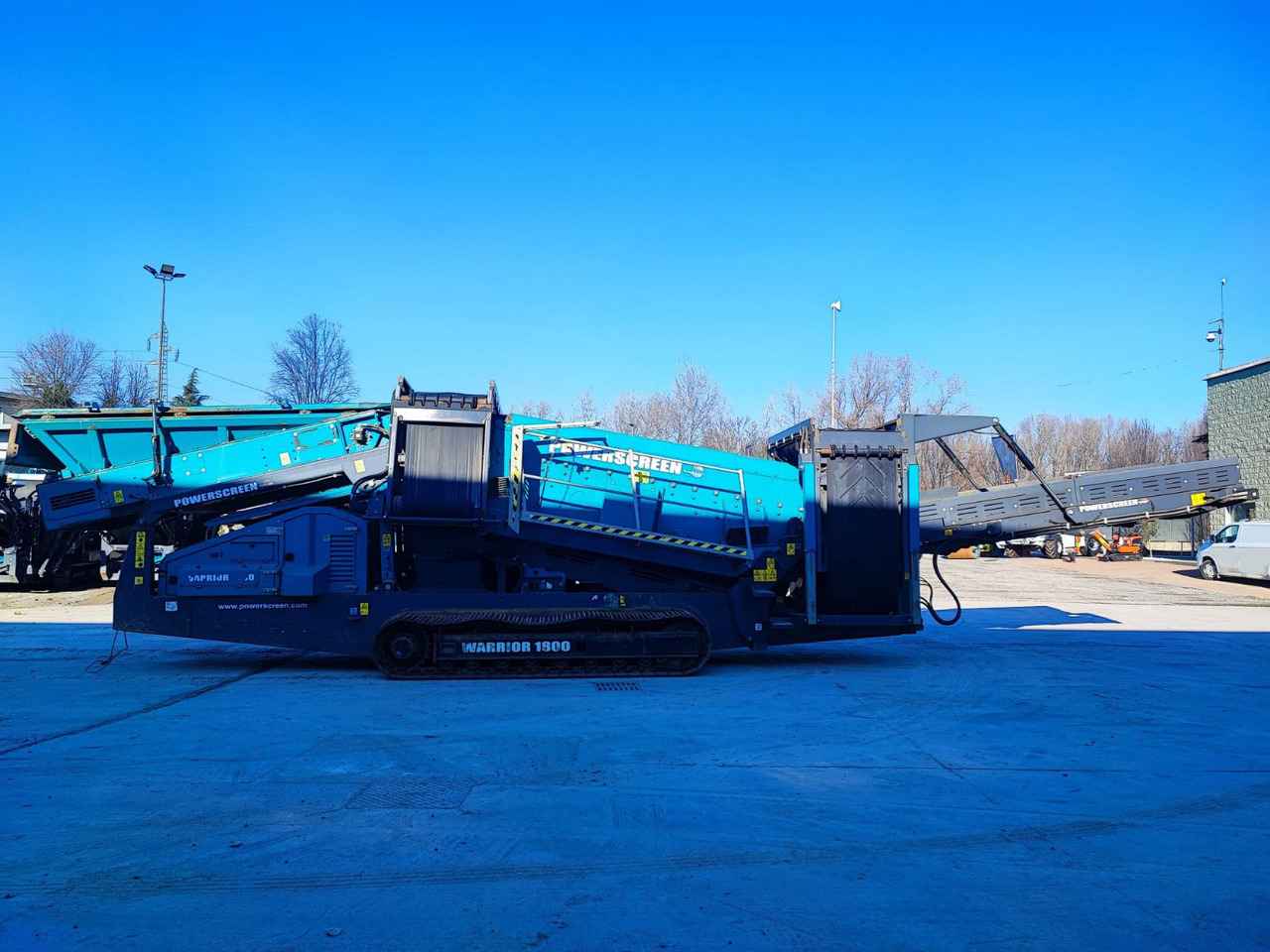 Powerscreen Warrior 1800 - Zeefinstallatie: afbeelding 3 Powerscreen Warrior 1800 - Zeefinstallatie: afbeelding 3
