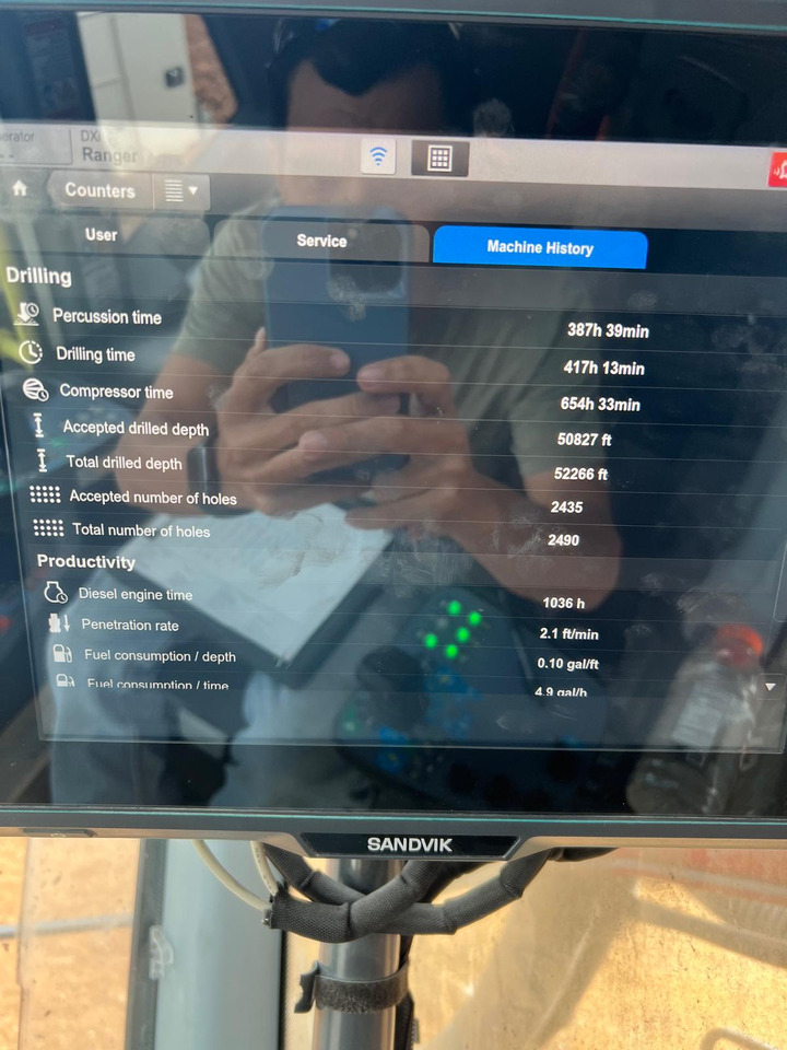 Boormachine Sandvik DX900i: afbeelding 8 Boormachine Sandvik DX900i: afbeelding 8