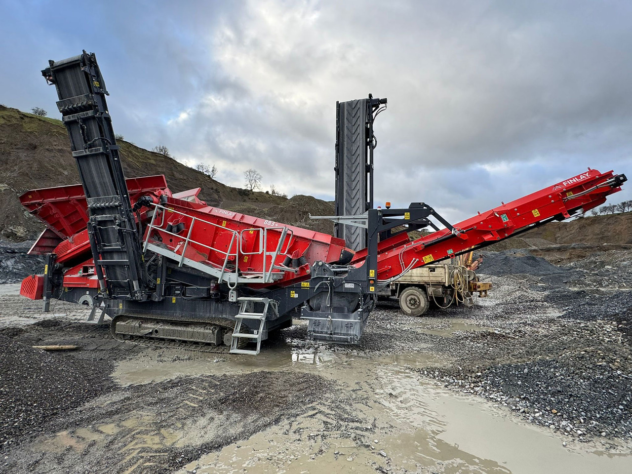 Terex Finlay 883+ - Zeefinstallatie: afbeelding 1 Terex Finlay 883+ - Zeefinstallatie: afbeelding 1