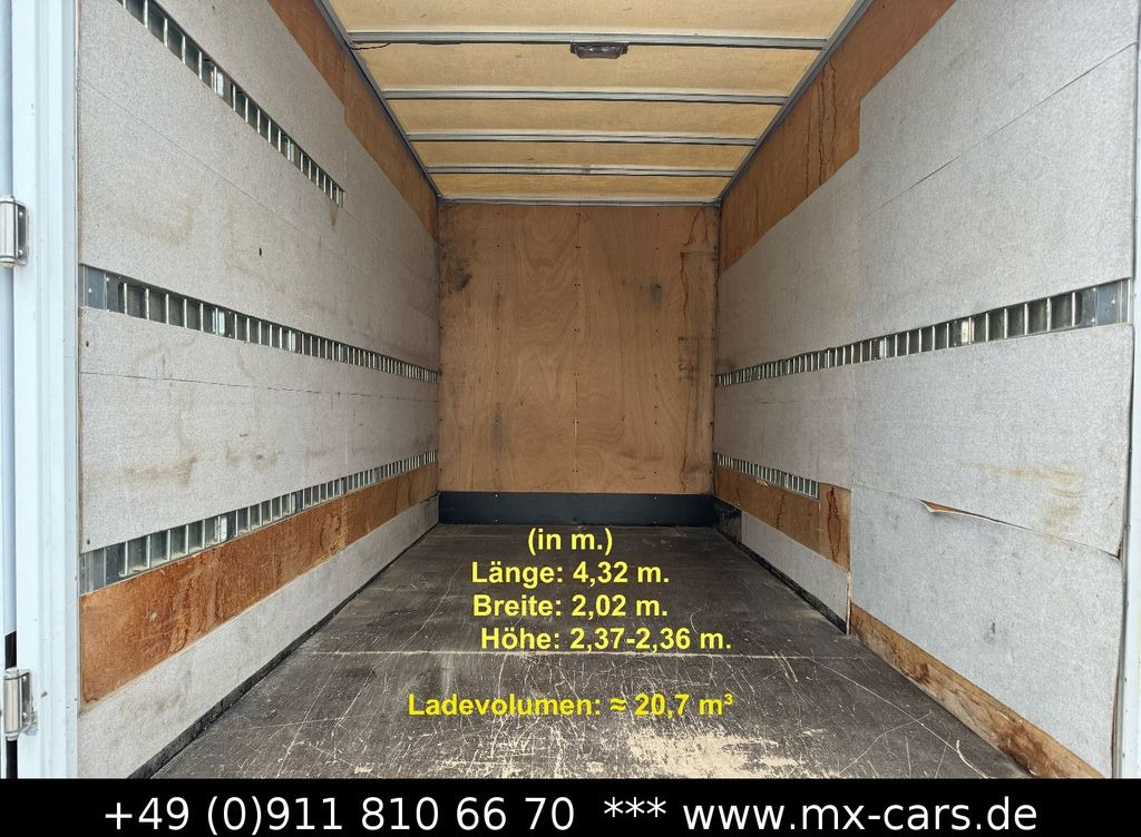 Bestelwagen gesloten laadbak Mitsubishi Canter Fuso 3c13 3.0 L. Möbel Maxi 4,32 m. 21 m³: afbeelding 10
