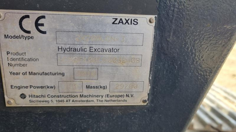 Hitachi ZX280 - Rupsgraafmachine: afbeelding 5 Hitachi ZX280 - Rupsgraafmachine: afbeelding 5