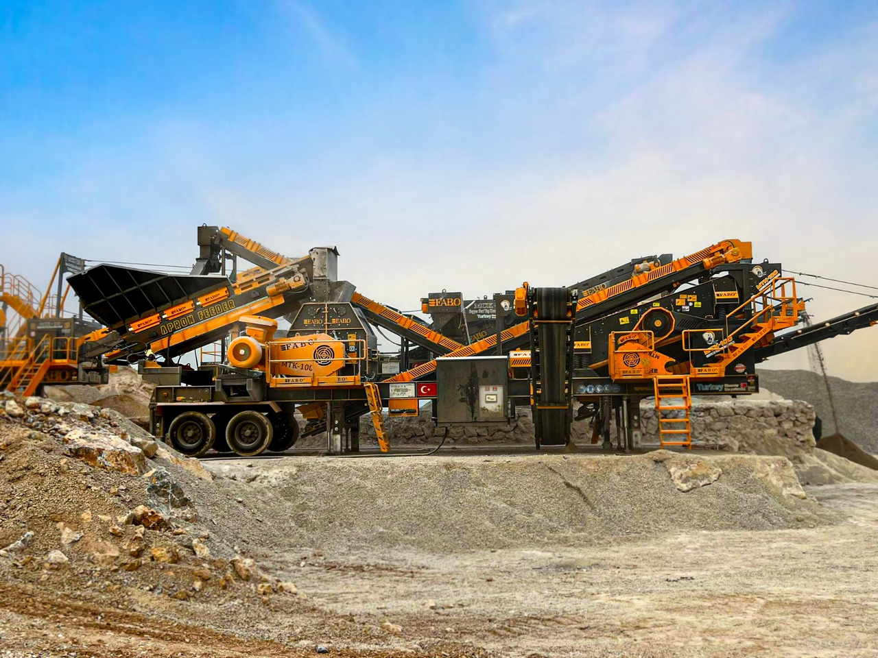FABO Mining machinery - crushing plant - Mijnbouw machine: afbeelding 3 FABO Mining machinery - crushing plant - Mijnbouw machine: afbeelding 3