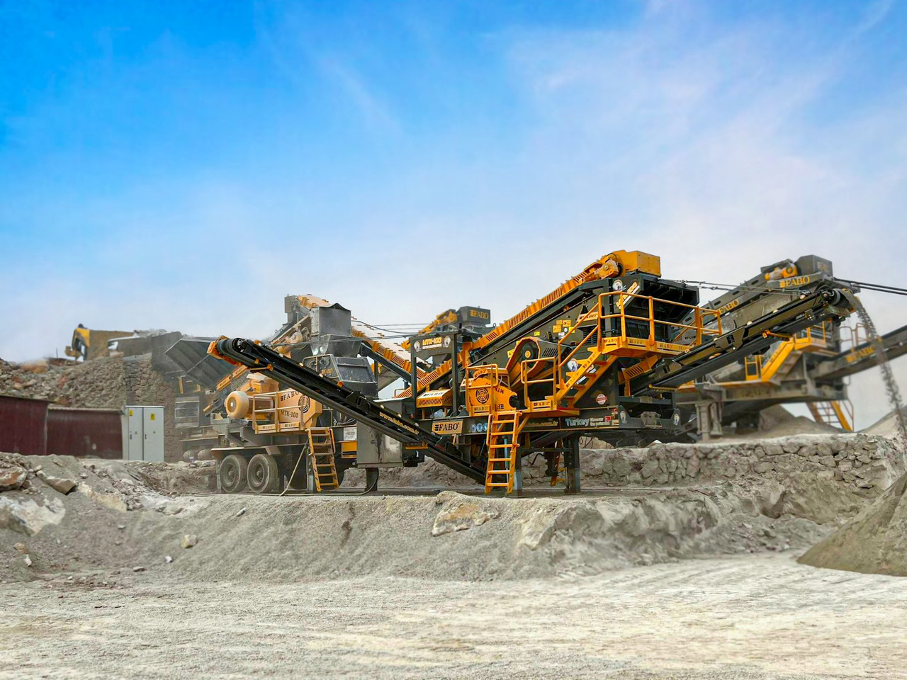 FABO Mining machinery - crushing plant - Mijnbouw machine: afbeelding 1 FABO Mining machinery - crushing plant - Mijnbouw machine: afbeelding 1